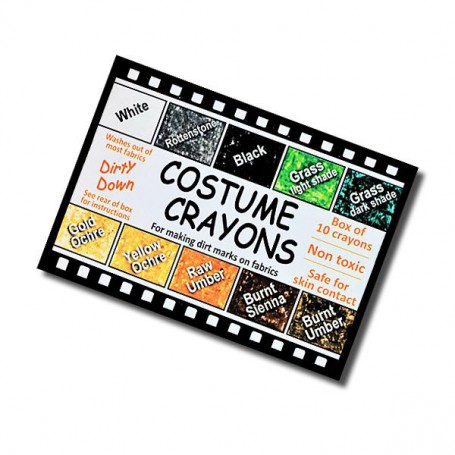 DIRTY DOWN COSTUME CRAYONS
